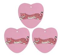 Cheetah Lot de 3 désodorisants à suspendre pour voiture, maison, bureau, style blanc