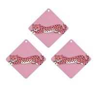 Cheetah Lot de 3 désodorisants à suspendre pour voiture, maison, bureau, style blanc