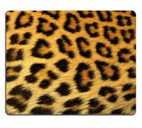 Cheetah Skin Pattern Aminal Print Leopard Mouse Pads Customized Made to Order Support Ready 9 7/8 Inch (250mm) X 7 7/8 Inch (200mm) X 1/16 Inch (2mm) High Quality Eco Friendly Cloth with Neoprene Rubber Luxlady Mouse Pad Desktop Mousepad Laptop Mousepads Comfortable Computer Mouse Mat Cute Gaming Mouse pad