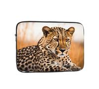 Cheetah Waiting for an Opportunity Housse pour ordinateur portable 13 pouces, imperméable, résistante aux chocs, housse légère pour tablette
