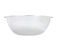 Chef Aid Bol à Mélanger en Acier Inoxydable, Sécurité Alimentaire, Idéal pour la Préparation et le Service des Aliments Frais, Capacité de 8 Litres, Diamètre de 36 cm, Compatible LaveVaisselle