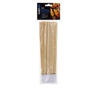 CHEFAID – Brochettes en bambou 25,5 cm, lot de 100, écologiques, solides et durables