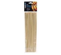 Chef Aid Brochettes en Bambou, Extra Longues et Sûres pour Aliments, Idéales pour Barbecues, Rôtissage, Kebabs, Grillades et Fondues, Lot de 200 Brochettes de 30,5 cm