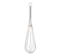 Chef Aid Fouet à ballon, fabriqué avec des fils en acier inoxydable et traditionnellement en forme de ballon pour aider à fouetter, mélanger, mélanger et battre sans effort, mesure 20,5 cm