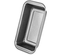 Chef Aid Moule à Pain Rectangulaire 2lb, Antiadhésif, 900g, 21cm x 11cm x 7cm Idéal pour Pains, Gâteaux et Pâtisseries Compatible Lavevaisselle, Réfrigérateur et Congélateur, Gris
