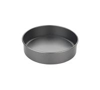 Chef Aid Moule à Gâteau Rond Antiadhésif avec Base Amovible pour Démoulage Facile, Compatible Réfrigérateur et Congélateur, Gris, 20 cm, 8 Pouces