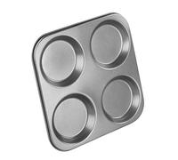 Chef Aid Moule à Pudding Yorkshire, Grand Plateau 4 Emplacements Antiadhésif 23,6 cm x 23,6 cm, Idéal pour les Rôtis du Dimanche