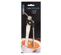 Chef Aid Ouvreboîte Traditionnel avec Torsion Papillon, Basique Quotidien avec Décapsuleur Intégré