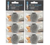 Chef Aid Pack de 3 Detratrants pour Bouilloire en Acier Inoxydable Capture le Calcaire Efficace Durable Sans Produits Chimiques (Lot de 2)