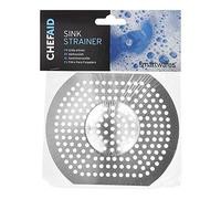 Chef Aid Passoire d'Évier Grande Taille, Filtre pour Évier de Cuisine pour Capturer les Déchets Alimentaires et Prévenir les Blocages des Canalisations
