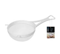 Chef Aid Passoire en maille de nylon large de 18 cm, blanche Idéale pour égoutter, filtrer et laver légumes, fruits, salades, etc Sans BPA, compatible lavevaisselle