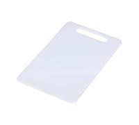 Chef Aid Planche à découper blanche en plastique durable de 27 x 17 cm, de qualité alimentaire, légère et facile à nettoyer, idéale pour la viande, les légumes, les fruits et plus encore