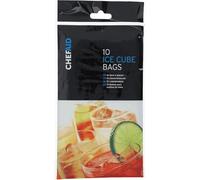 Chef Aid Sacs à Glaçons, Pack de 1 Sac Congelable pour Fabriquer des Glaçons à la Demande, Noir