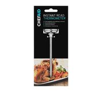Chef Aid Thermomètre à Viande Instantané avec Cadran Facile à Lire, Sonde Classique pour Viande pour une Cuisson Parfaite, Plage de Température de 0 à 100°C