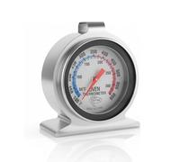 Chef Aid Thermomètre de four en acier inoxydable, compatible avec fours à ventilateur, à gaz, électriques, à pizza, friteuses à air et cuisinières affichage facile à lire