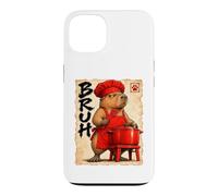 Chef Chef Bruh Anime Kawaii Otaku Japonais Capybara Coque pour iPhone 13