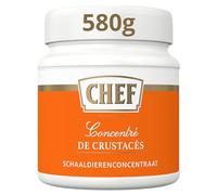 CHEF - Concentré de Crustacés en Pâte - Sauce, Fonds et Fumet - 580g