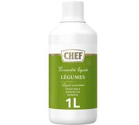 CHEF Concentré Liquide Légumes - Végan Et Sans Gluten - Aides Culinaires, Sauces - Bouteille De 1L