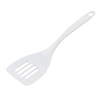 Chef Craft Spatule en plastique rigide avec fentes en mélamine Blanc 19010