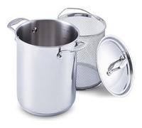 Chef cuiseur Asperges 4 litres - Beka - Argent - Inox Argent G