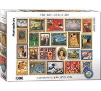 Chef-D(Célébres Peintures)1000pc Puzzle Par Eurographics 68cm x 49cm