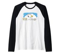 Chef d'aventure des scouts du camp d'été Peanuts Snoopy Woodstock Manche Raglan