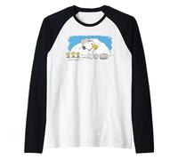 Chef d'aventure des Scouts du Camp d'été Peanuts Snoopy Woodstock Manche Raglan