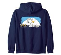 Chef d'aventure des scouts du camp d'été Peanuts Snoopy Woodstock Sweat à Capuche