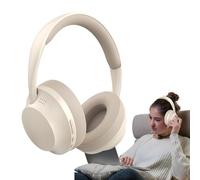 Chef De Casque sans Fil - ABS Surround Sound Noise Anceling Headphones, Over Earndurance Studio Music Headswear | 8.07x7.68x1.57 Pouces Contrôles D'accès À La Voix Claire Confortables pour Travail,