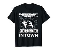 Chef De Chœur Bâton Choral Choriste Chant Choraux Directeur T-Shirt
