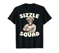Chef De Cuisiine Équipe Plats Cuisiner Restaurant Cuisinier T-Shirt