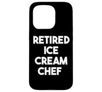 Chef de Glace à la Retraite Coque pour iPhone 15 Pro