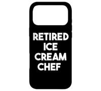 Chef de Glace à la Retraite Coque pour iPhone 17 Pro Max