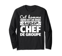 Chef de Groupe drôle Cadeau cet Homme et Un Super Account m Manche Longue