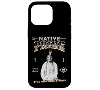 Chef de la Native Pride, Sitting Bull, légende amérindienne Coque pour iPhone 16 Pro