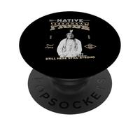 Chef de la Native Pride, Sitting Bull, légende amérindienne PopSockets PopGrip Adhésif