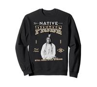 Chef de la Native Pride, Sitting Bull, légende amérindienne Sweatshirt