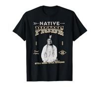 Chef de la Native Pride, Sitting Bull, légende amérindienne T-Shirt Graphique avec Valeur