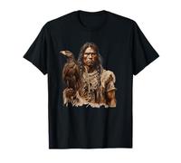 Chef de l'aigle indien Indian Eagle Chief T-Shirt