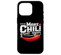 Chef de l'équipe du Concours de Cuisine au Chili Make Chili Great Again Coque pour iPhone 16 Pro