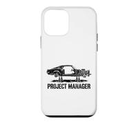 Chef de Projet Constructeur de mécanicien Automobile pour Hot Car Rod Guy Coque pour iPhone 12 Mini