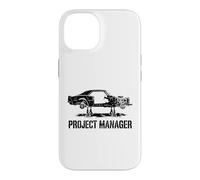 Chef de Projet Constructeur de mécanicien Automobile pour Hot Car Rod Guy Coque pour iPhone 14