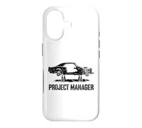 Chef de Projet Constructeur de mécanicien Automobile pour Hot Car Rod Guy Coque pour iPhone 17