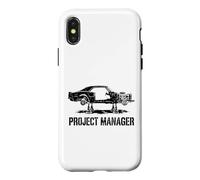 Chef de Projet Constructeur de mécanicien Automobile pour Hot Car Rod Guy Coque pour iPhone X/XS