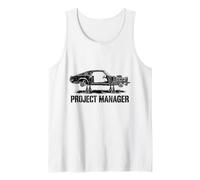 Chef de Projet Constructeur de mécanicien Automobile pour Hot Car Rod Guy Débardeur