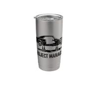 Chef de projet constructeur de mécanicien automobile pour Hot Car Rod Guy Gobelet isotherme en acier inoxydable double paroi