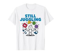 Chef De Projet Drôle Jongler avec Les Projets Vie Humour PM T-Shirt