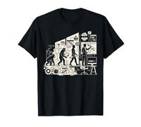 Chef de Projet Evolution Leadership Conception de Planification de Projet T-Shirt