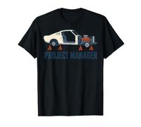 Chef de Projet Mécanicien de Restauration Automobile Classique en tôle T-Shirt Graphique avec Valeur