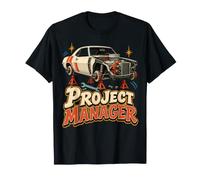 Chef de Projet Mécanicien de Restauration Automobile Classique T-Shirt